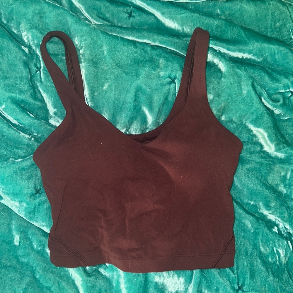 Lululemon align tank burgundy